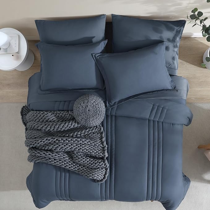 Monbix Oversized Queen Comforter Set - Image 5