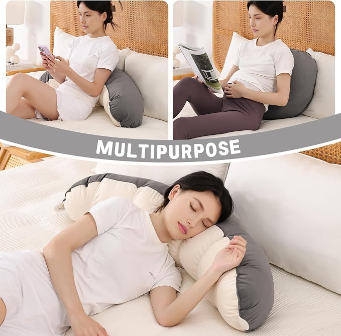 Peallow – Long Round Body Pillow - Image 6