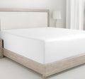 California Design Den Antique White Twin XL Fitted Sheet, Soft 400 Thread Count by CaliforniaDesignDen