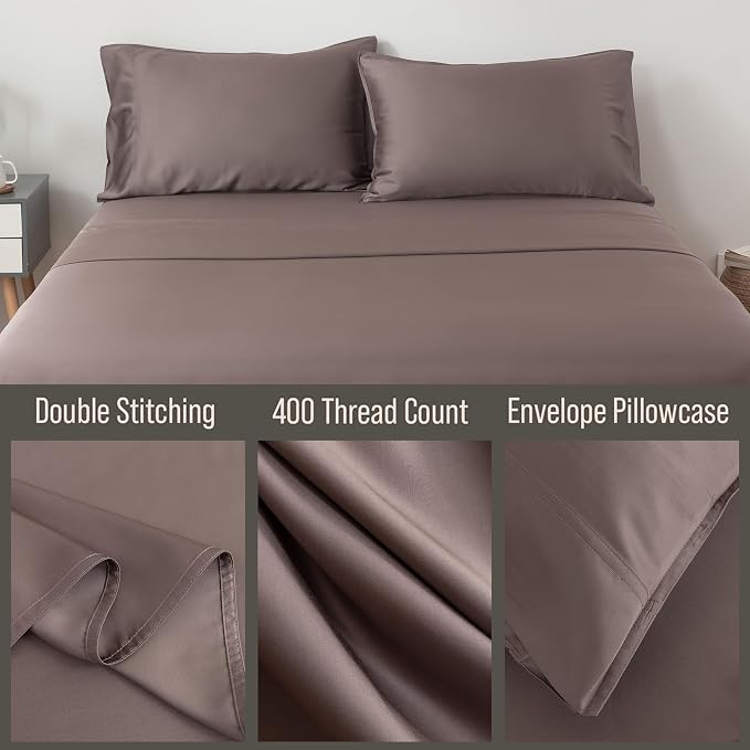Bella Coterie | Luxury Bamboo Viscose Standard Size Pillowcase Set | 100% - Image 3