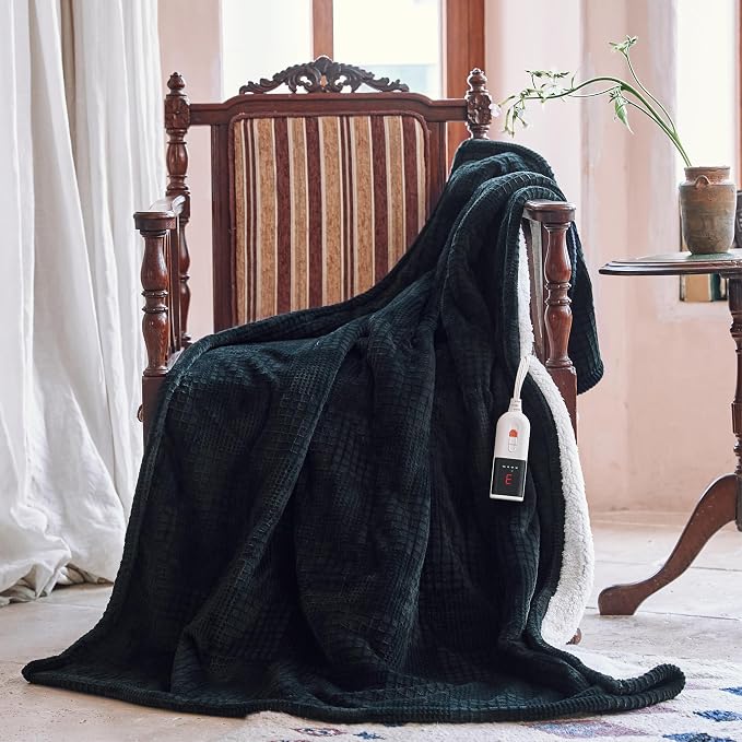Texciting Heated Blanket Electric Blanket Throw 50''X60''-Heating Blanket - Image 3