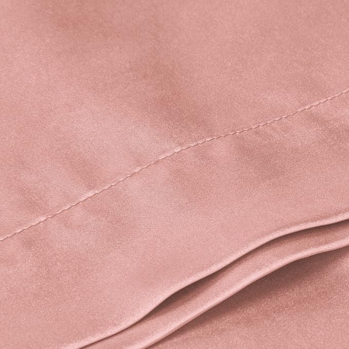 BEDELITE Satin Body Pillow Cover, Super Soft and Cooling Body Pillow Pillowcase - Image 6