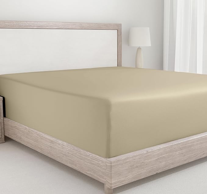 California Design Den Twin Extra Long Fitted Sheet by CaliforniaDesignDen