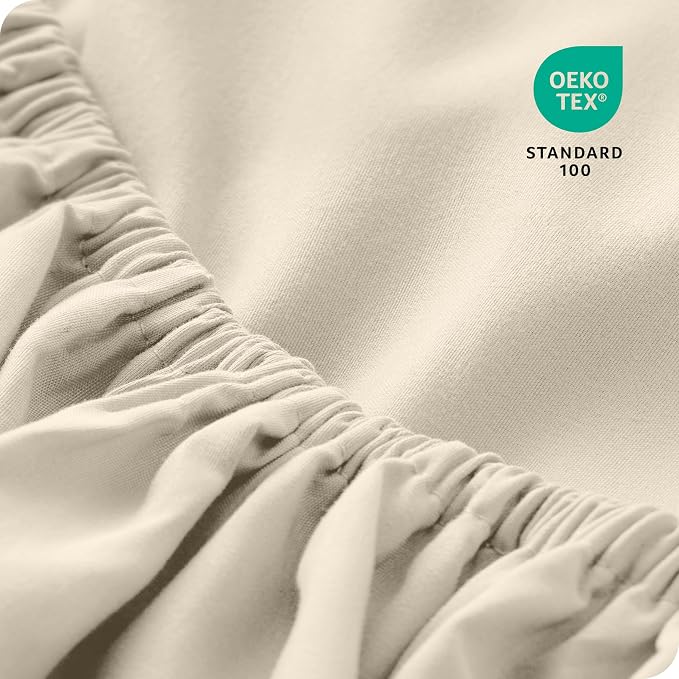 Bare Home 2-Pack Fitted Bottom Sheets Twin - Image 5