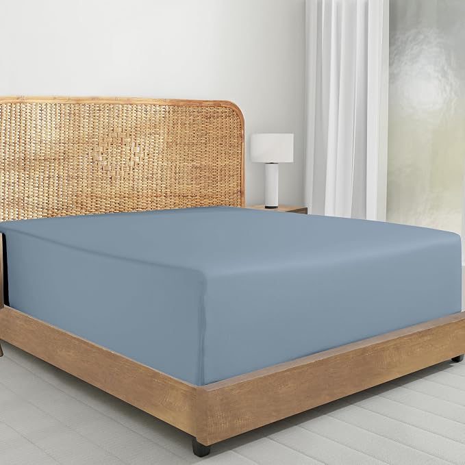 California Design Den Deep Pocket Fitted Sheet King Size by CaliforniaDesignDen