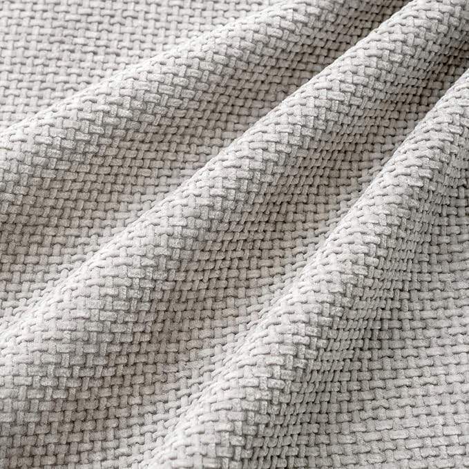 MIULEE Pack of 4 Couch Throw Pillow Covers 20x20 Inch Light Gray Soft - Image 3