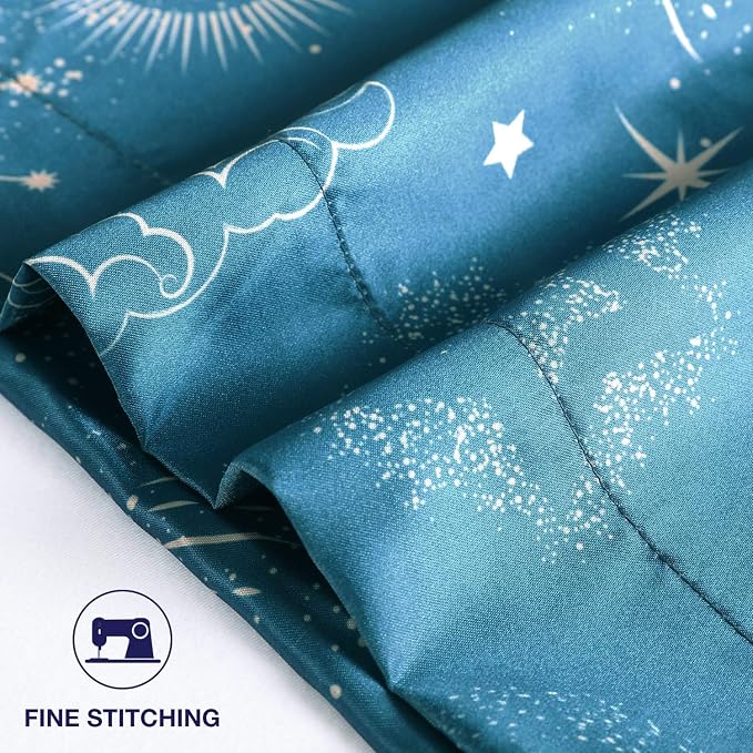EXQ Home Satin Pillowcase for Hair Printed Sun Pillowcase Body Pillow Pillowcase - Image 2