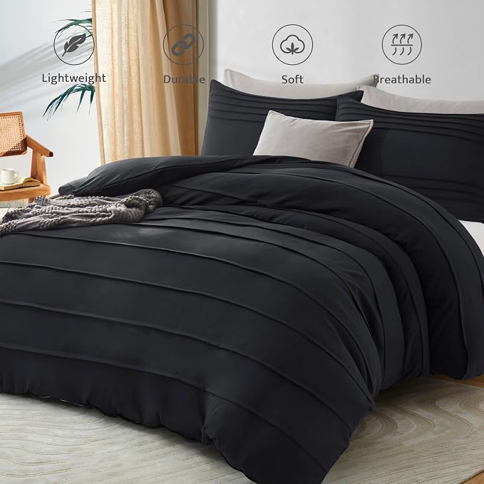 Oli Anderson Black Duvet Cover King Size - Image 2