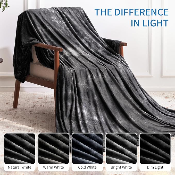 Guohaoi Cooling Throw Blanket for Hot Sleepers, Decortive Tie Dye, Arc-Chill - Image 5