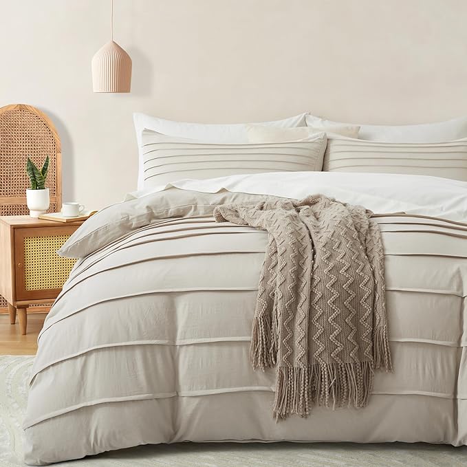 Oli Anderson Linen Grey Duvet Cover Queen Size by OliAnderson