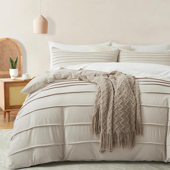 Oli Anderson Linen Grey Duvet Cover King Size by OliAnderson