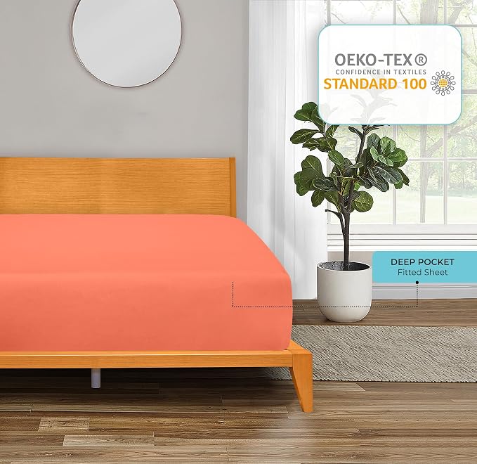 Royale Linens Fitted Sheet King - Image 7