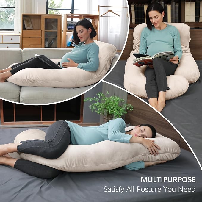 MOON PARK Pregnancy Pillows for Sleeping - Image 6