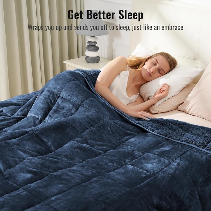 Uttermara Weighted Blankets for Adults King Size, 15lbs 80x87 inches Blanket - Image 3