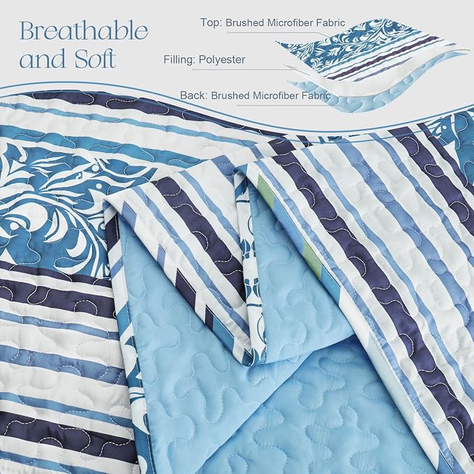 Exclusivo Mezcla Reversible Boho Quilts King Size - Image 4