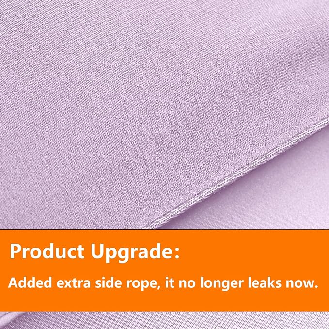 TAIMIT Light Purple Twin Size Comforter Set - Image 3