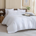 Paxrac Classic Pure White California King Comforter, 3 Pieces Oversized King by Paxrac