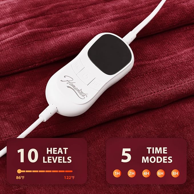 Homemate Electric Heated Blanket King Size - Image 4