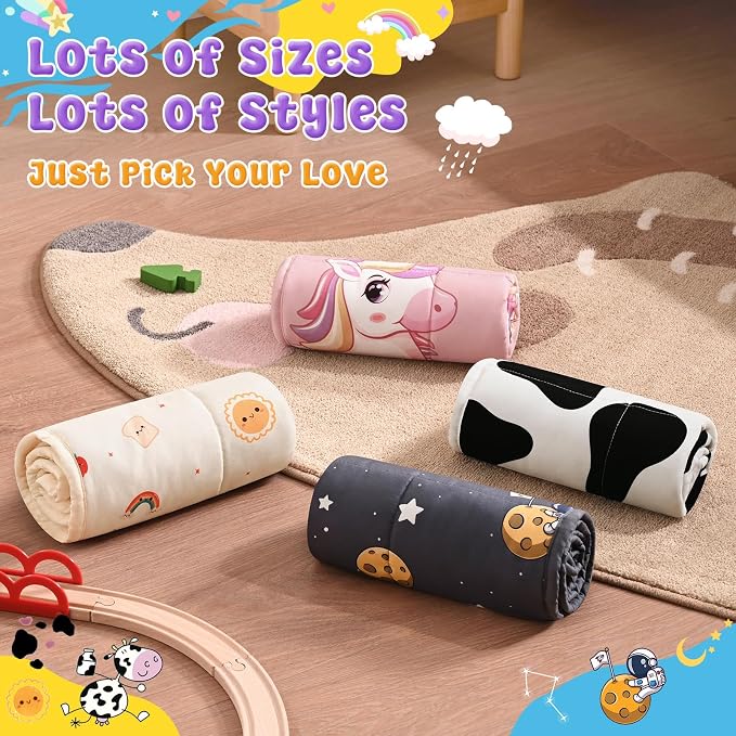 anfie Weighted Lap Pad 2 Pounds, Weighted Blanket Cooling Blanket - Image 6