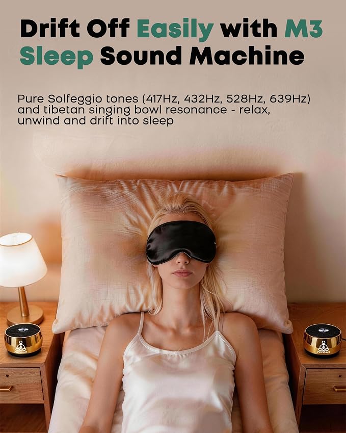 M3 Zen Frequency Sound Machine | Portable Meditation Chime - Image 5