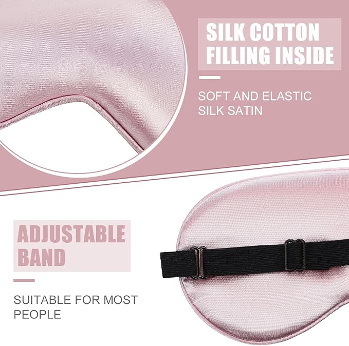 20 Pieces Silk Sleep Mask Eye Mask - Image 4