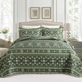 BEDIFANY California King Quilt, Reversible Lightweight Bedspread, Boho Bed by BEDIFANY