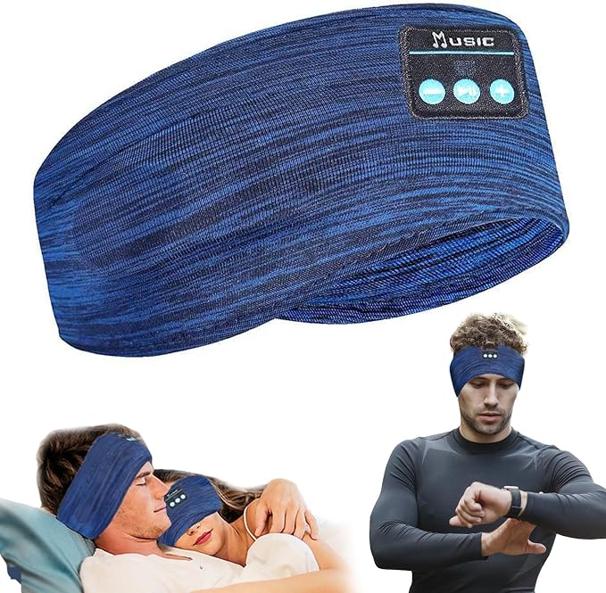 Bluetooth Headphones, Sleep Headphones Headband Wireless by SANNWEEN
