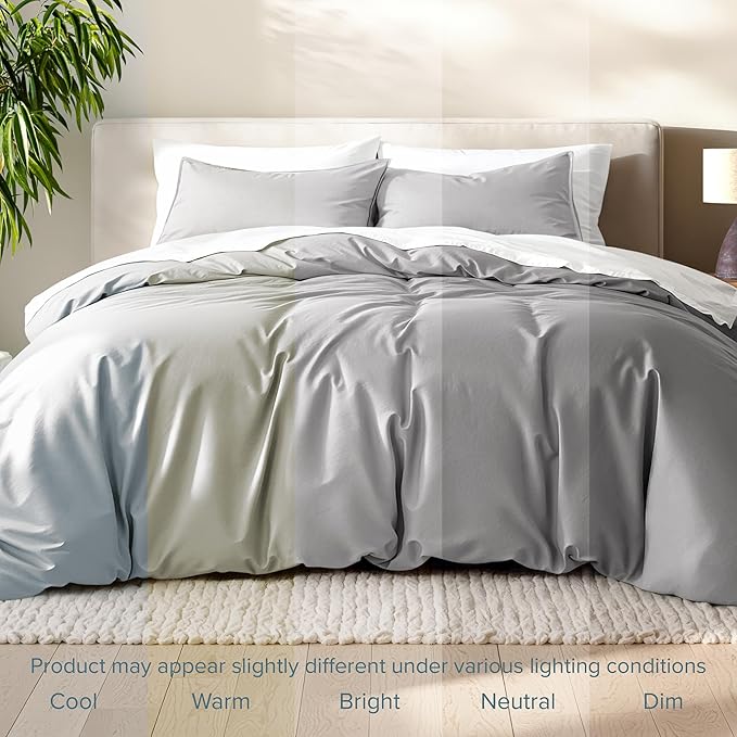 Bare Home Bedding Duvet Cover Oversized King Size - Image 8