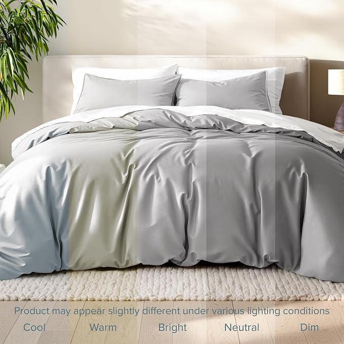 Bare Home Bedding Duvet Cover Oversized Queen Size - Image 8