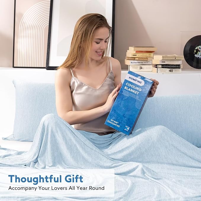 HOMFINE Cooling Blankets for Hot Sleepers - Image 7