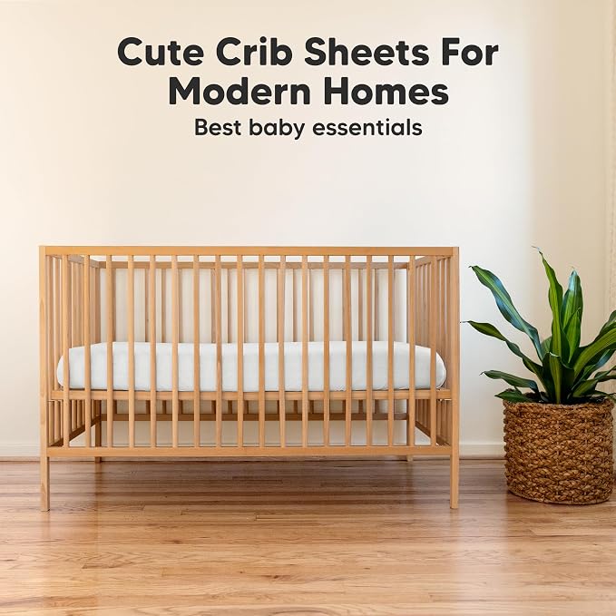 KeaBabies 2-Pack Organic Crib Sheets - Image 8