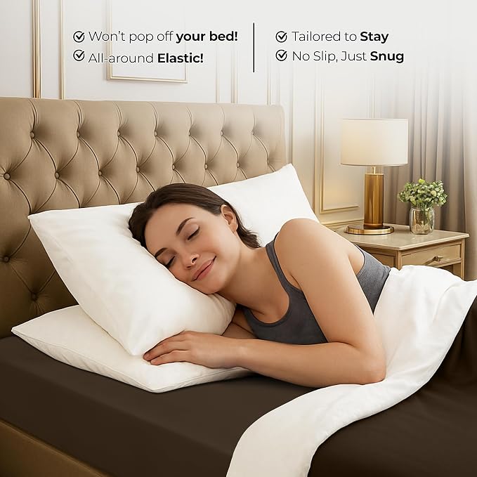 Utopia Bedding King Fitted Sheet - Image 8