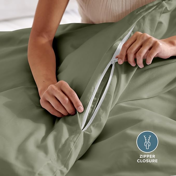 Bare Home Bedding Duvet Cover Oversized Queen - Image 6