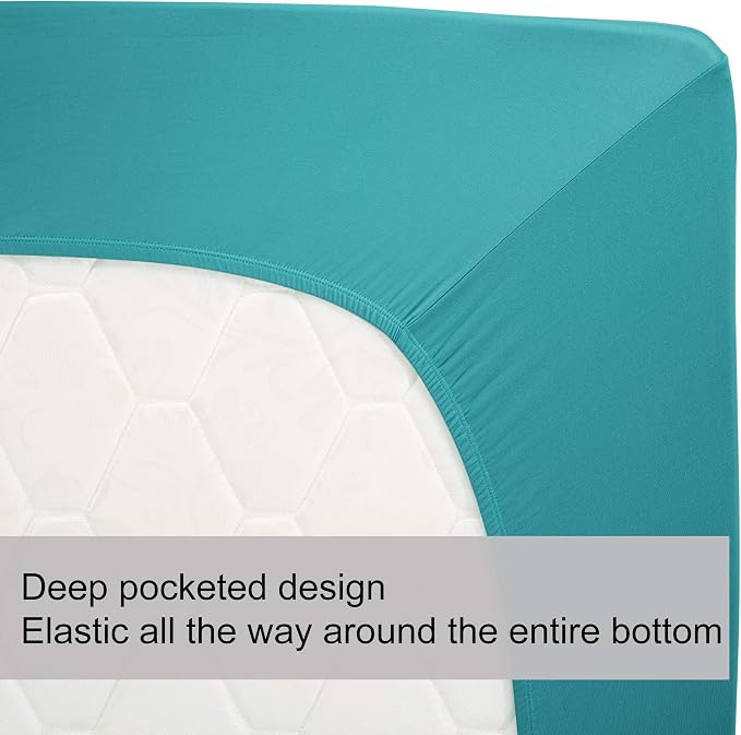 Stretch Queen Fitted Sheet Only - Image 5