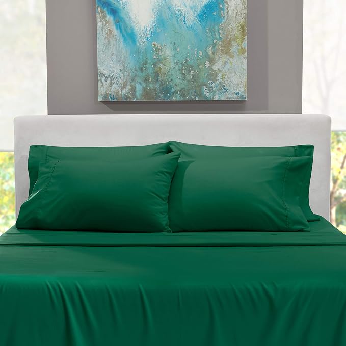 Hearth & Harbor Bed Sheets, Luxury Soft 6 Piece Bed Sheet Set Extra Deep Pocket - Image 8