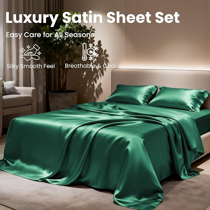 Love's cabin Satin King Sheet Sets - Image 8