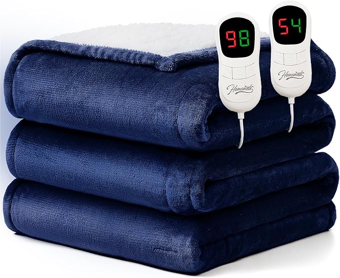 Homemate Electric Heated Blanket Queen Size by Homemate