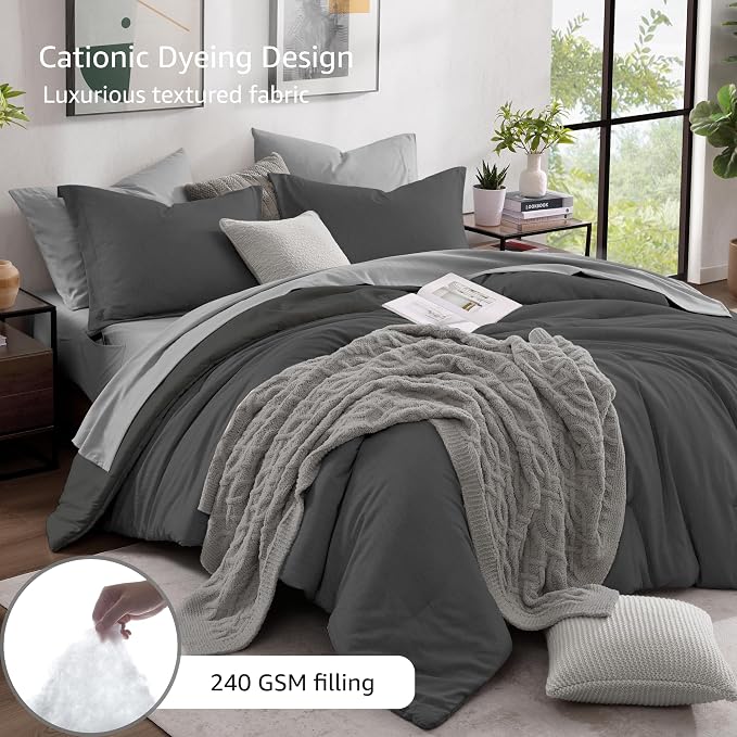Monbix Queen Comforter Set - Image 3