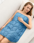 Cottonblue Weighted Lap Blanket 7lbs, Cozy Luxury Crystal Velvet Weighted by Cottonblue