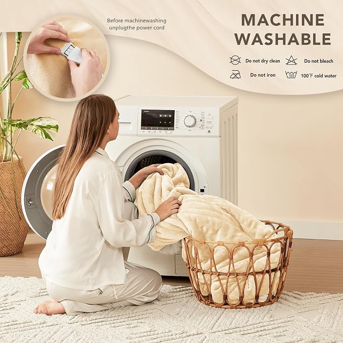 Homemate Heated Electric Blanket King Size - Image 7