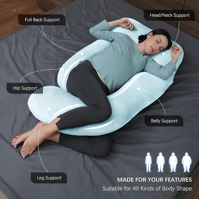 MOON PARK Pregnancy Pillows for Sleeping - Image 2