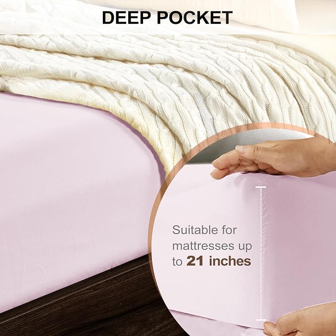 FreshCulture Twin XL Fitted Sheet Only - Image 4