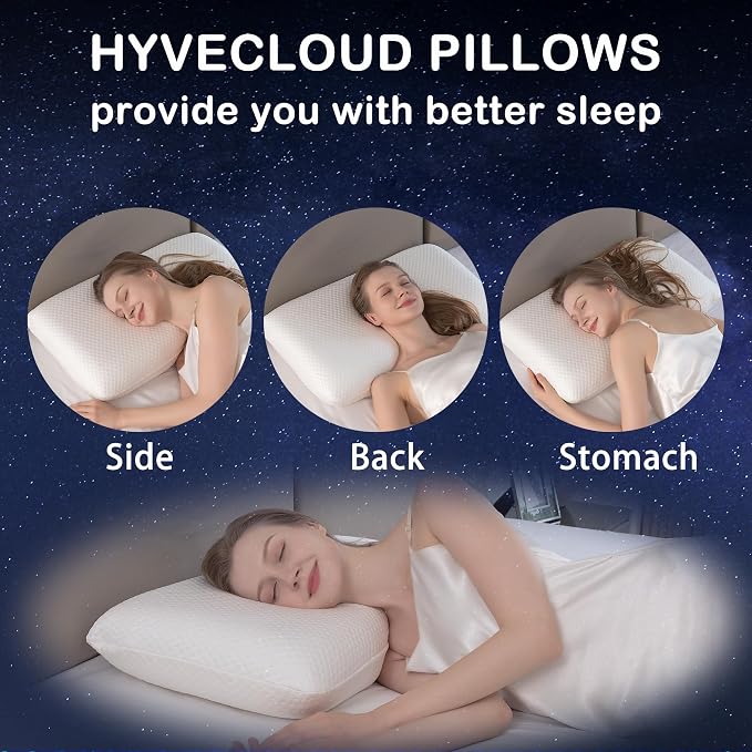 Cooling Memory Foam Bed Pillow Adaptive Pillows - Image 8