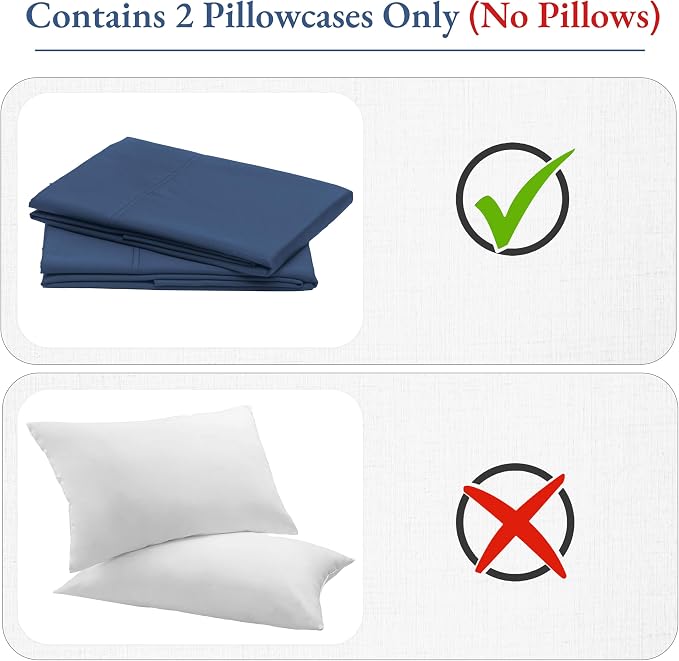 California Design Den King Size Pillow Cases Set of 2 - Image 5