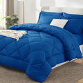 CozyLux Full Size Comforter Sets Classic Blue by CozyLux