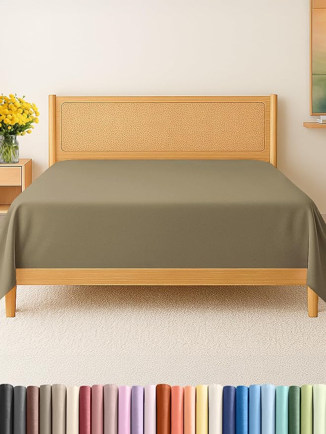 Queen Size Flat Sheet by CGKUnlimited