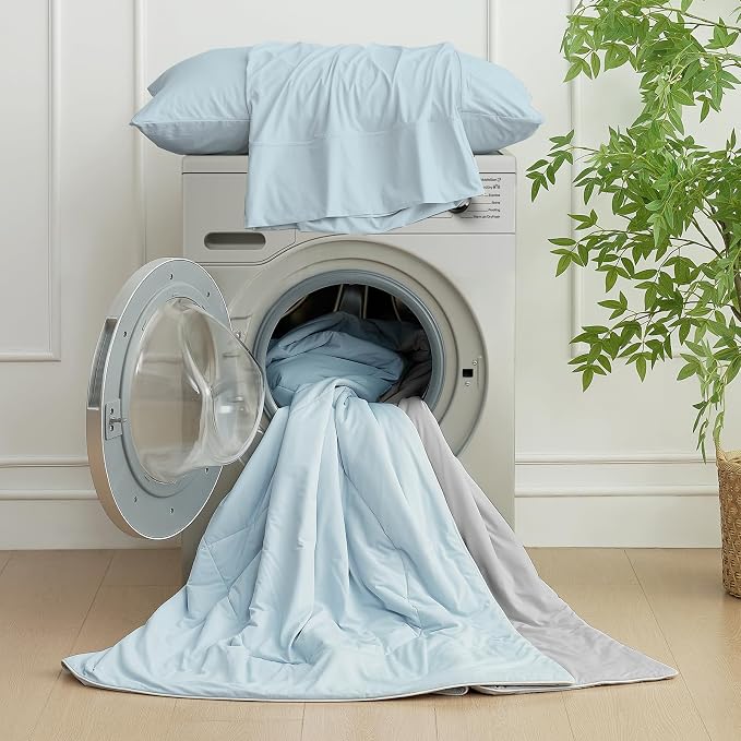 Cozy Bliss Cooling Comforter King Size, Cooling Blankets - Image 5