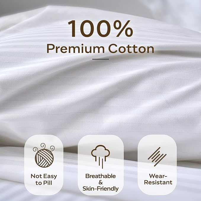 JELLYMONI Striped Duvet Cover Set - Image 3