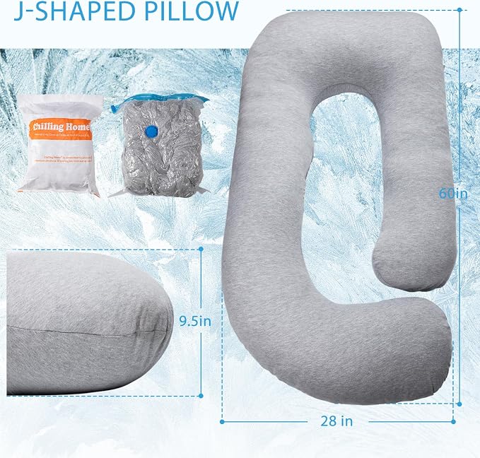 Chilling Home Pregnancy Pillow, Full Body Maternity Pillow - Image 7