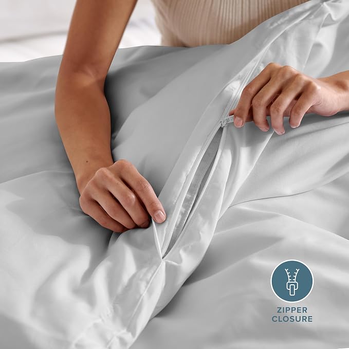 Bare Home Bedding Duvet Cover Oversized Queen - Image 6